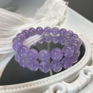 Natural ice lavender purple crystal