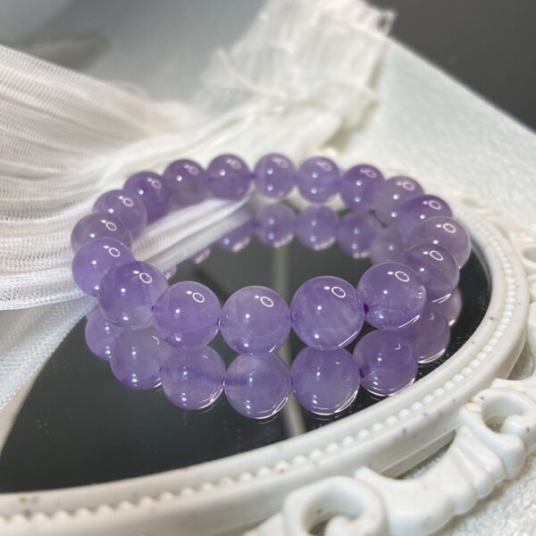 Natural ice lavender purple crystal