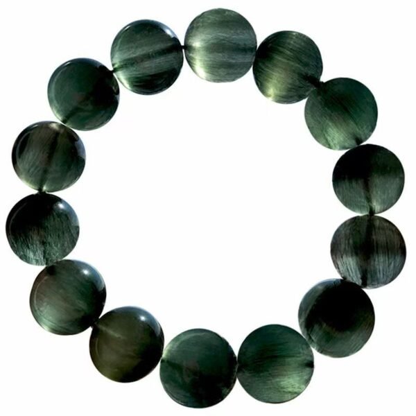 Boutique natural green hair crystal - Image 3