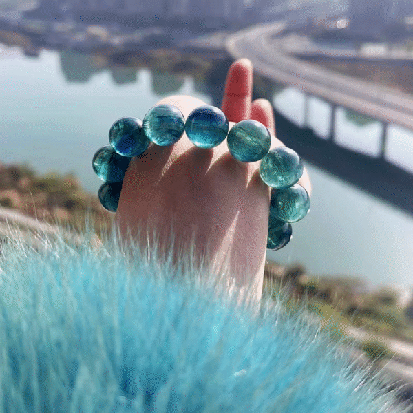 High quality collection blue green gold