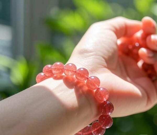 Strawberry Crystal Bracelet - Image 3