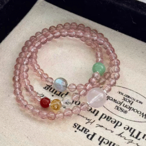 Strawberry Crystal Bracelet