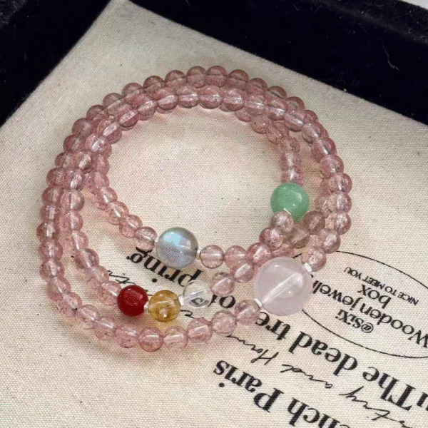 Strawberry Crystal Bracelet