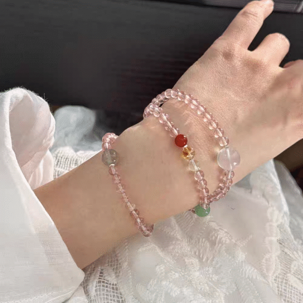 Strawberry Crystal Bracelet - Image 2