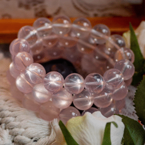 Pink crystal bracelet