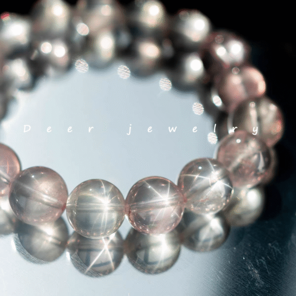 Pink crystal bracelet - Image 4