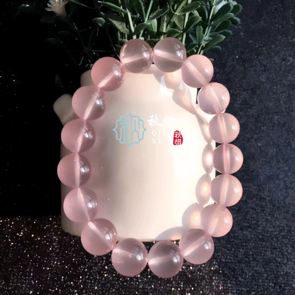 Pink crystal bracelet - Image 3
