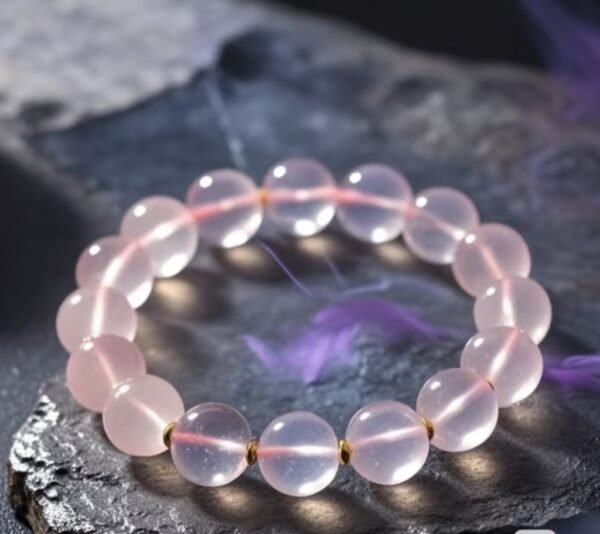 Pink crystal bracelet