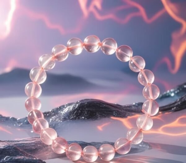 Pink crystal bracelet - Image 4