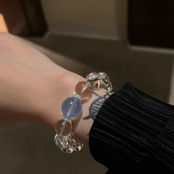 White crystal bracelet - Image 4
