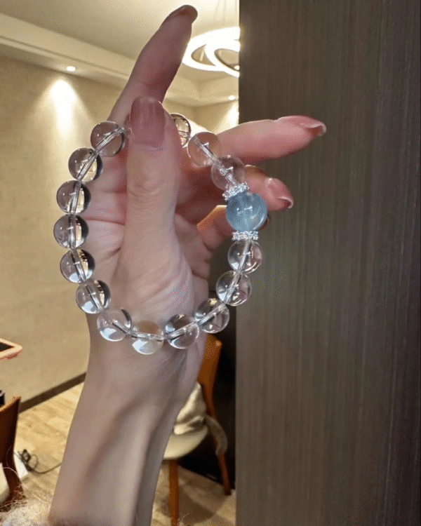White crystal bracelet
