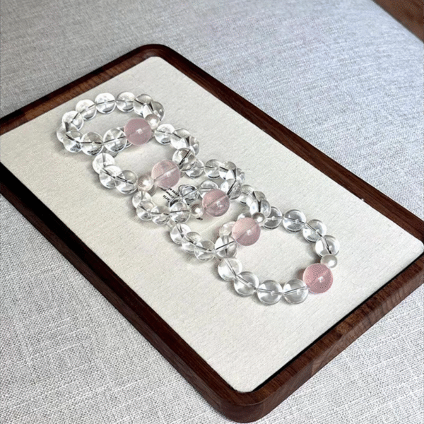 White crystal bracelet - Image 3