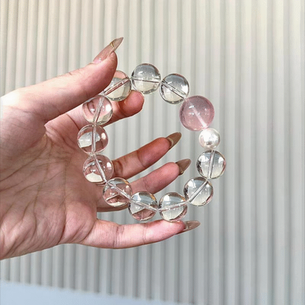 White crystal bracelet - Image 5