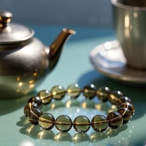 Tea crystal bracelet
