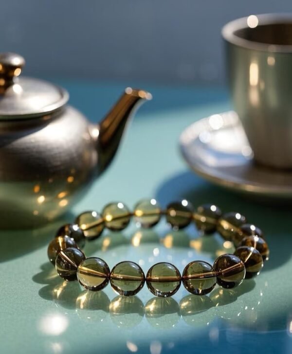 Tea crystal bracelet