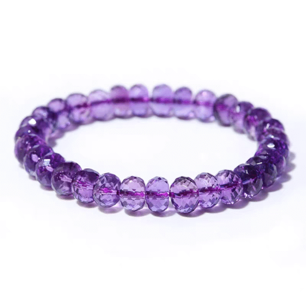 Surface purple crystal bracelet - Image 2