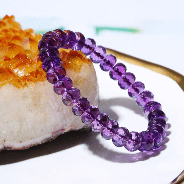 Surface purple crystal bracelet - Image 3