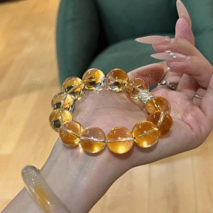 Natural Brazilian Yellow Crystal Welcome Bracelet